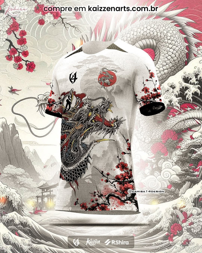 Arte Vetor - Dragão Japonês