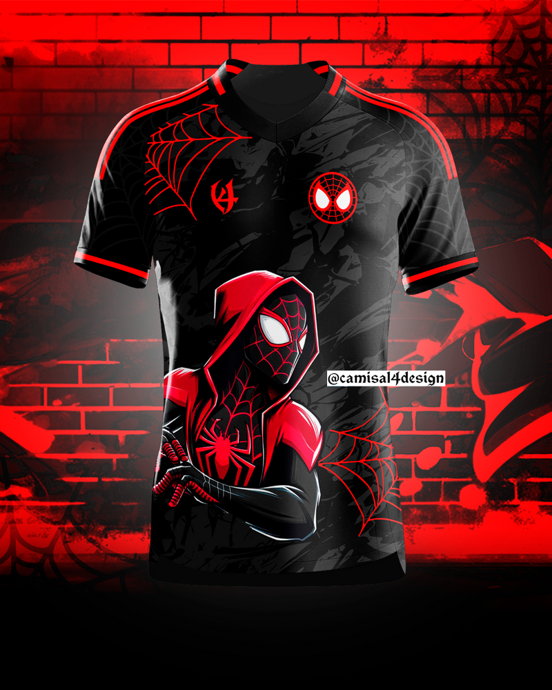 Arte Vetor - Spiderman Miles Morales